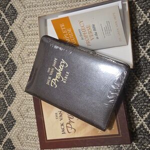 Jack Van Impe Prophecy Bible, New Third Edition. Brand New, Bible is sealed.